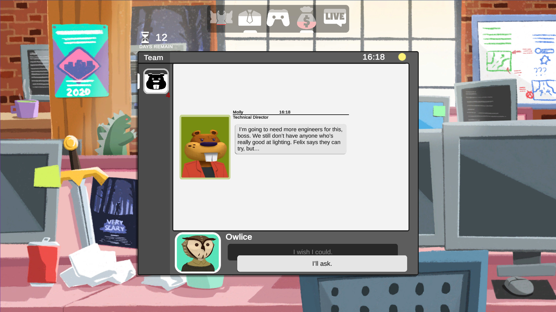 Game Director Story Demo #4