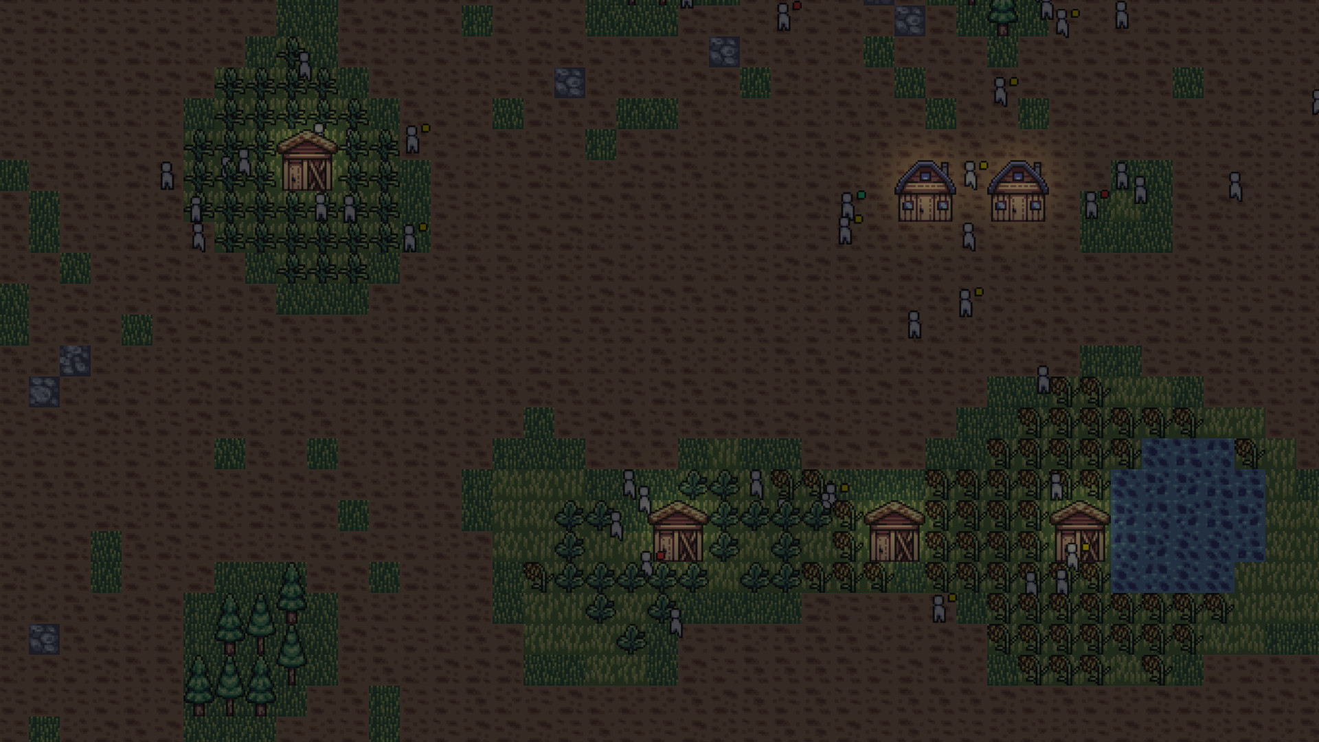 colony survival game dotted line