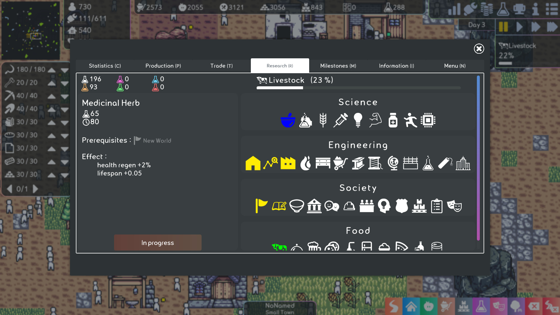 Crowded Blue Dot #10