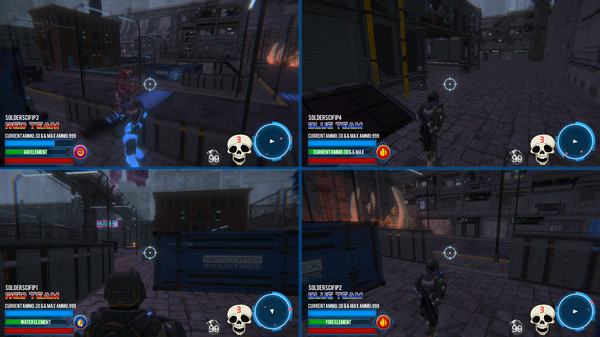 Скриншот из Elemental Warriors