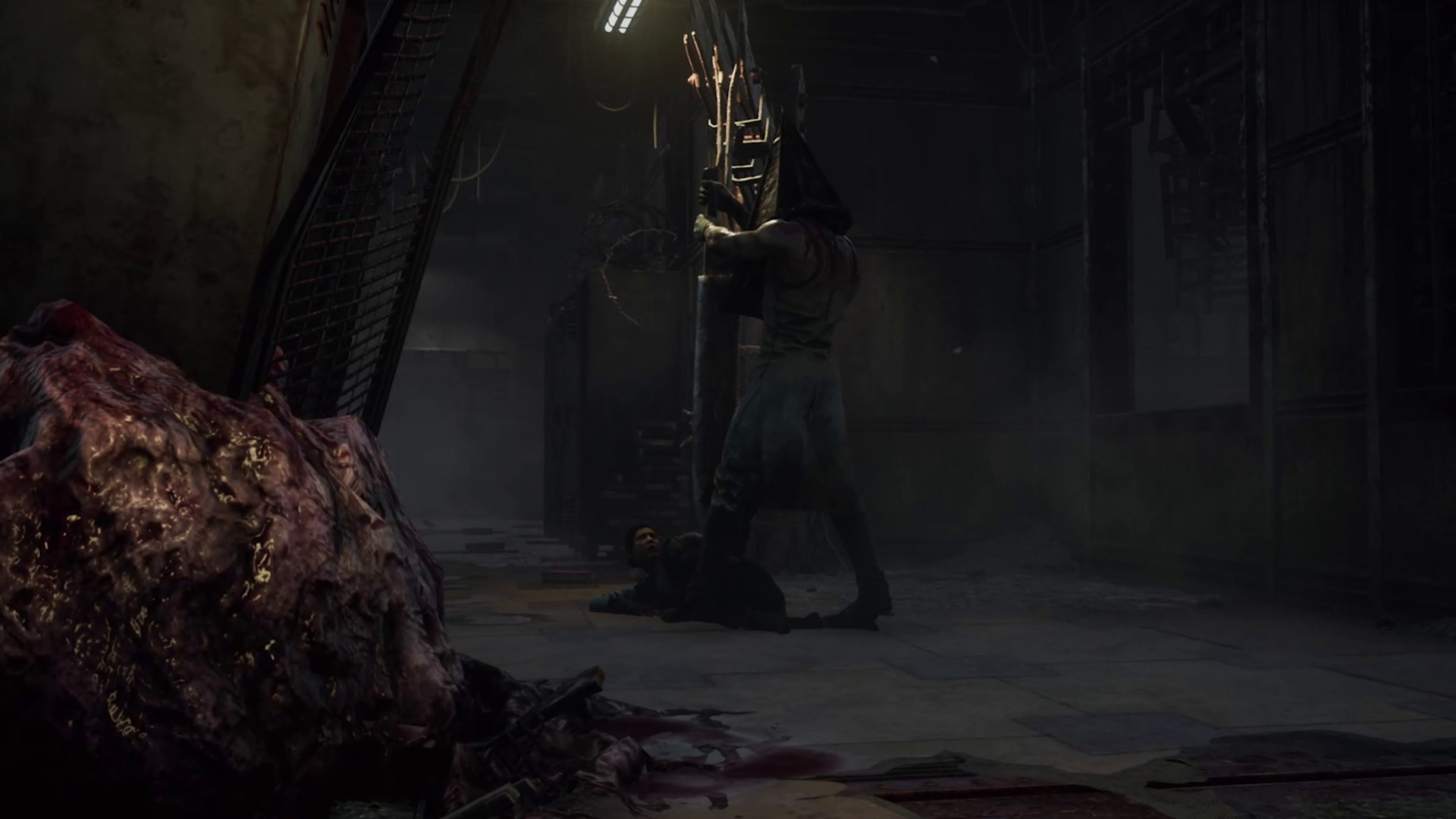 Problem Cage with Pyramid Head (STEAM) — BHVR