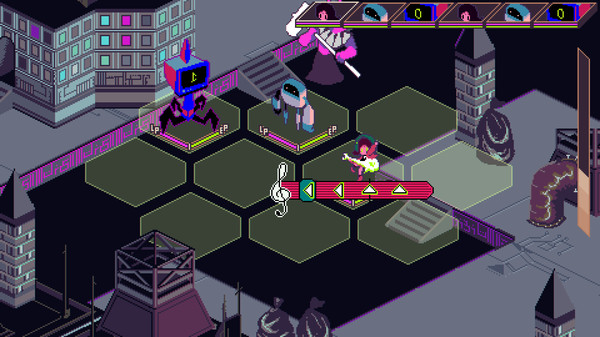 Скриншот из Keylocker | Turn Based Cyberpunk Action