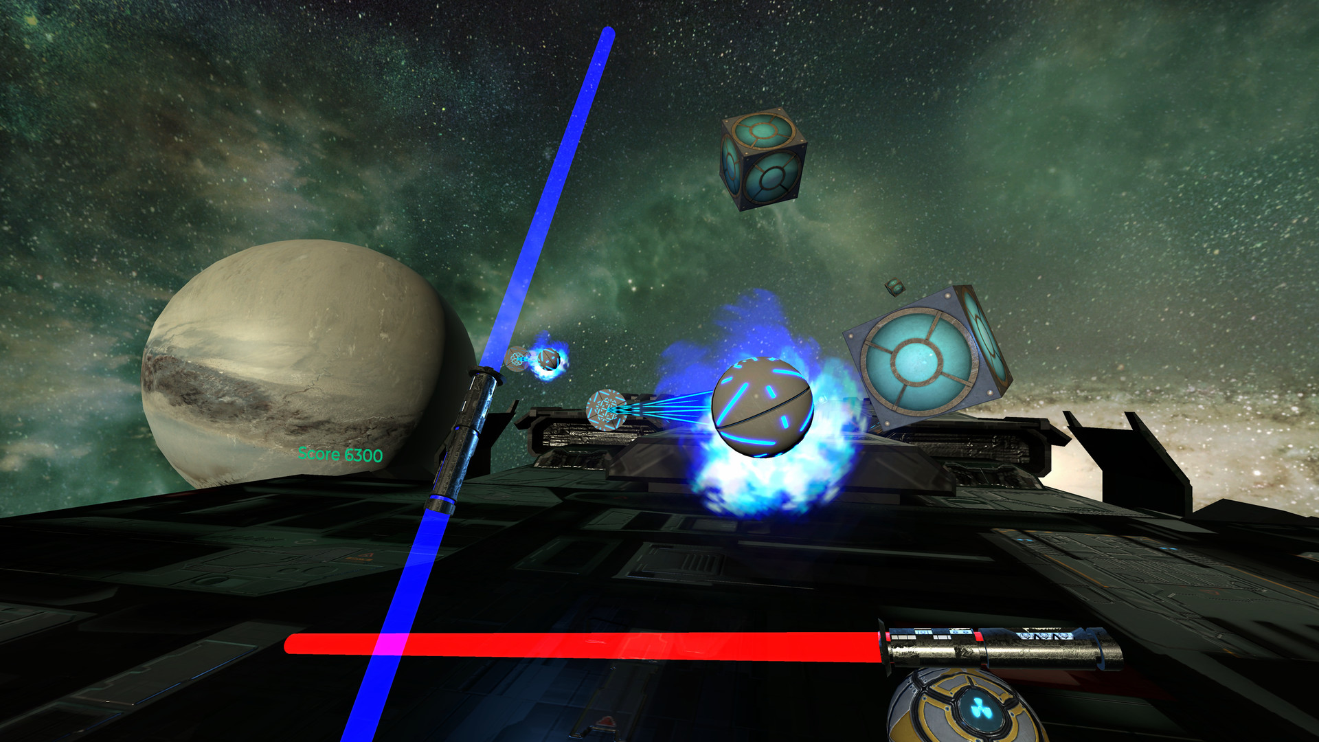 Oculus Quest 游戏《太空光剑格斗VR》Energysaber Masta VR ss_9daa69833b936e98e8839e636e8e22f2a2f530b3.1920x1080.jpg