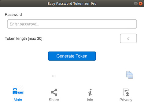 скриншот Easy Password Tokenizer Pro 0