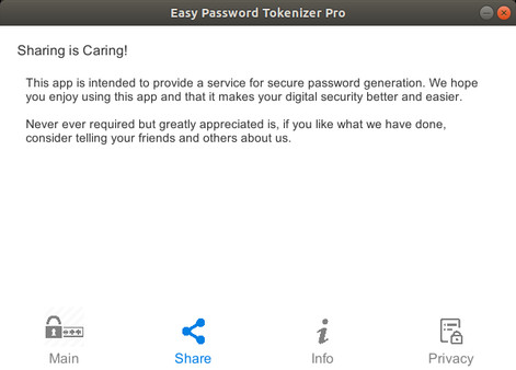 скриншот Easy Password Tokenizer Pro 4