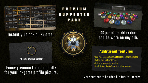 скриншот Dark Roll: Free Kick Challenge - Premium Supporter Pack 0