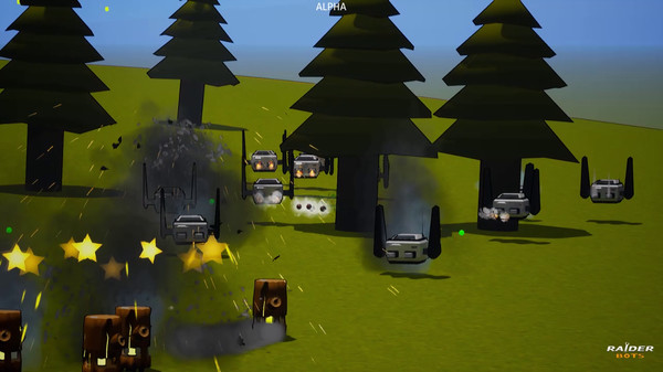 Скриншот из Raider Bots