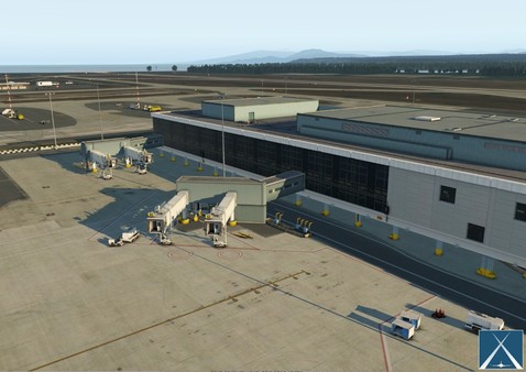 скриншот X-Plane 11 - Add-on: Globall Art - CYVR - Vancouver International Airport 2