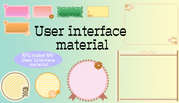 RPG Maker MV - User Interface Material on Steam