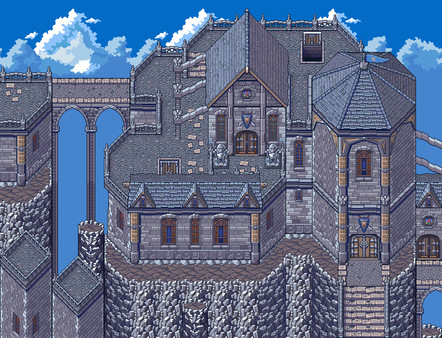 скриншот RPG Maker MV - Gothic Castle Tiles 1