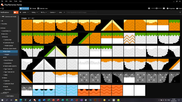 TIGER GAME ASSETS PLATFORMER BASIC