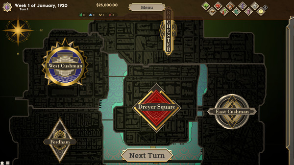 The Commission 1920: Organized Crime Grand Strategy game for windows Pc 1