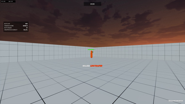 Mightyy's FPS Aim Trainer game for Linux 1