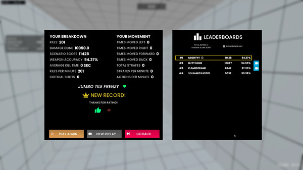скриншот Mightyy's FPS Aim Trainer 3