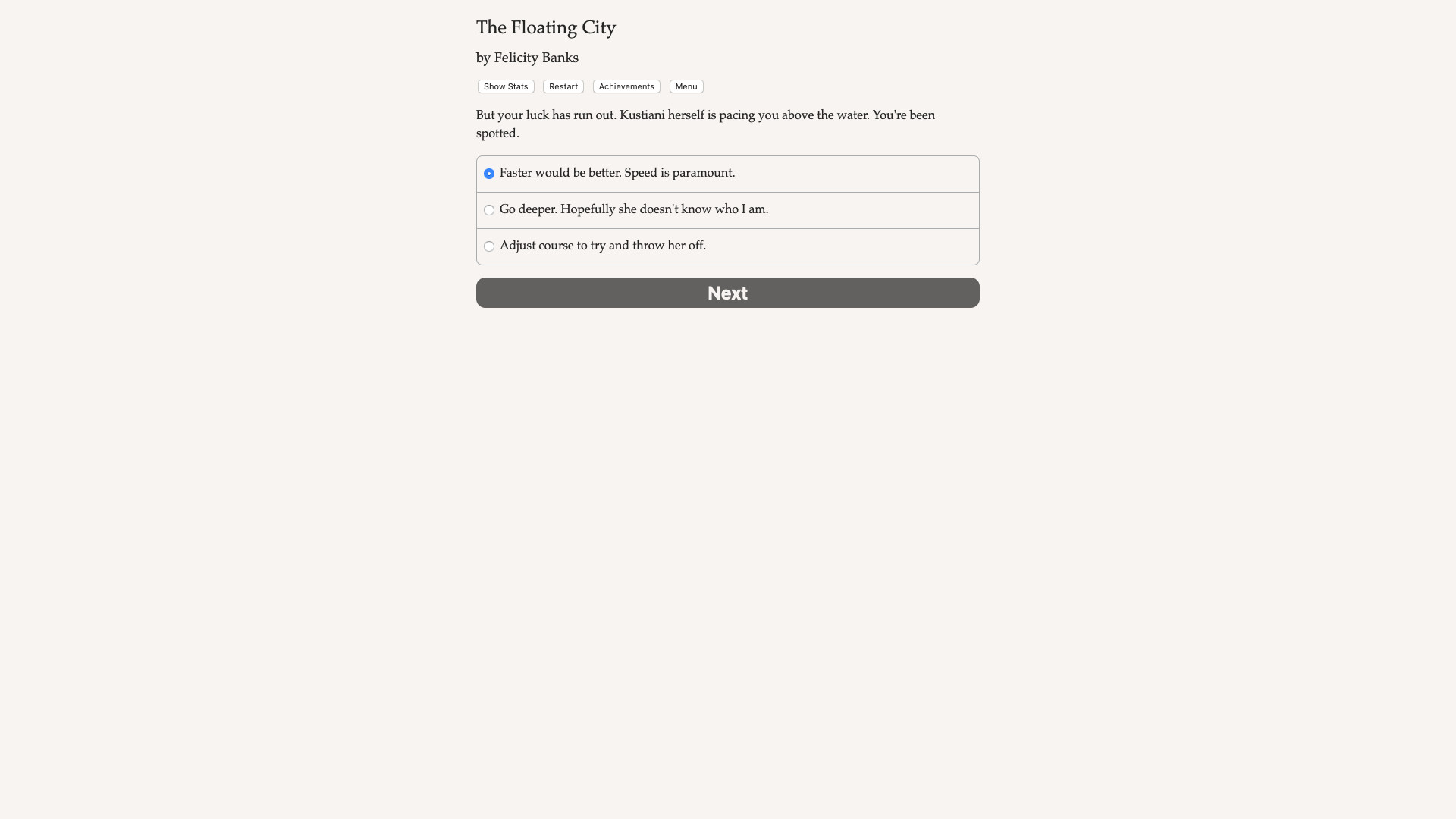 The Floating City Demo #3