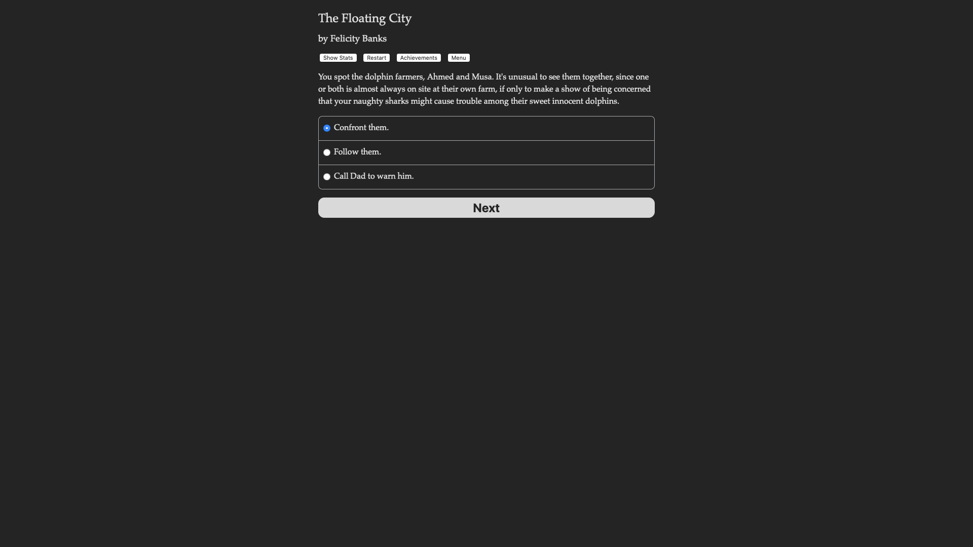 The Floating City Demo #4