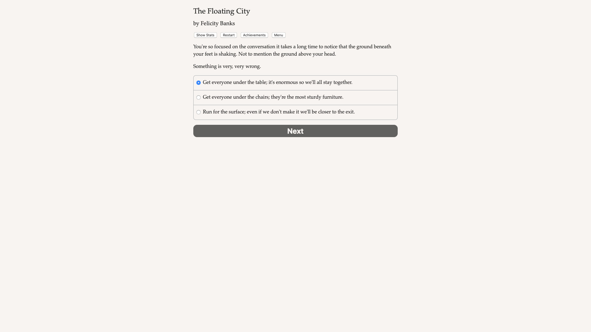 The Floating City Demo #5