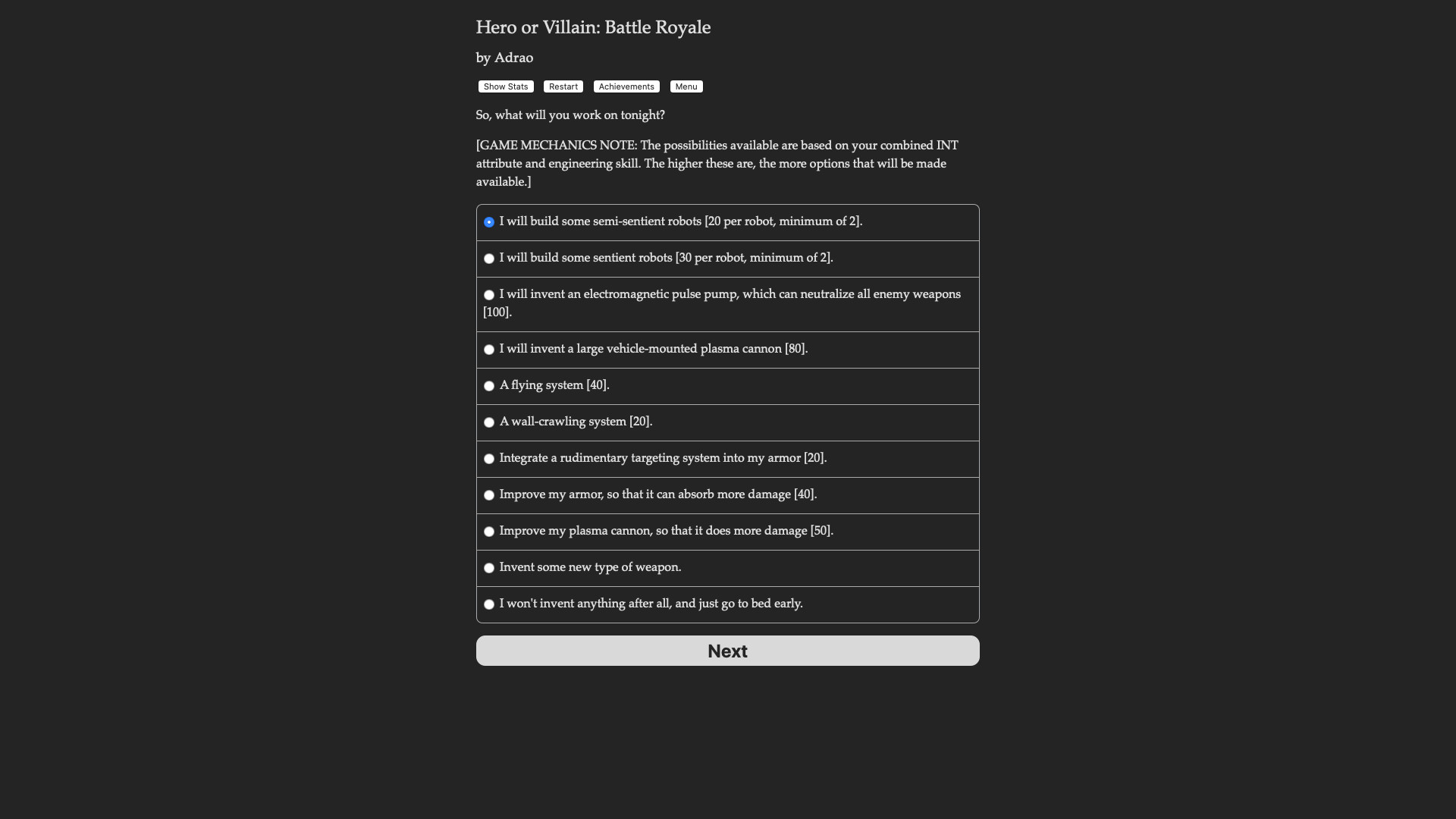 Hero or Villain: Battle Royale Demo #5