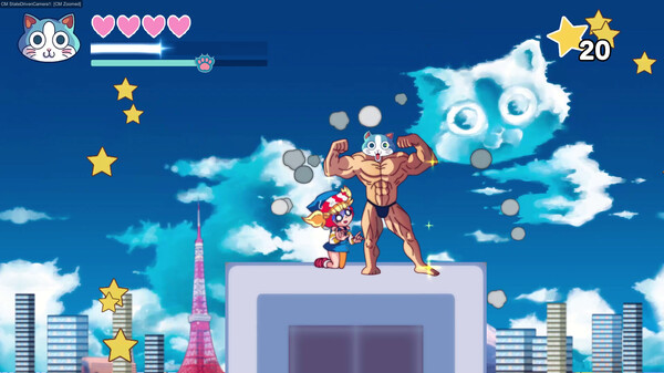 KinnikuNeko: SUPER MUSCLE CAT game for Linux 1