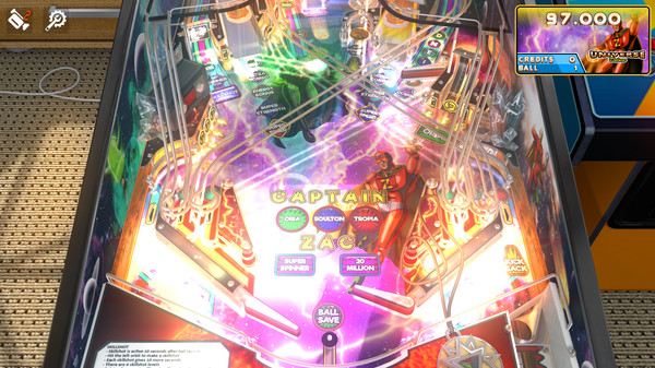 скриншот Zaccaria Pinball - Universe Deluxe Pinball Table 2