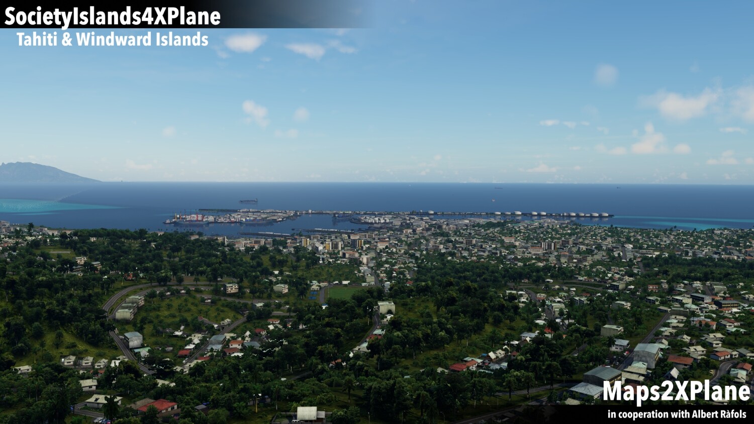 X-Plane 11 - Add-on: Aerosoft - Society Islands XP - Tahiti & Windward Islands #13