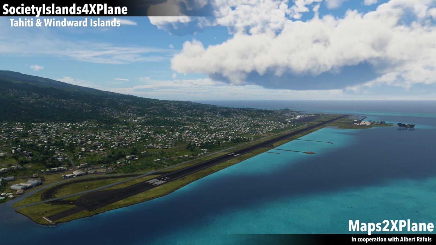 X-Plane 11 - Add-on: Aerosoft - Society Islands XP - Tahiti & Windward Islands #16