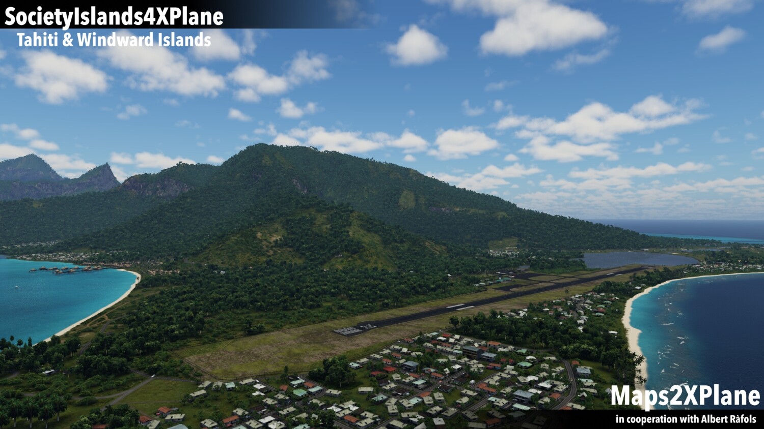 X-Plane 11 - Add-on: Aerosoft - Society Islands XP - Tahiti & Windward Islands #9