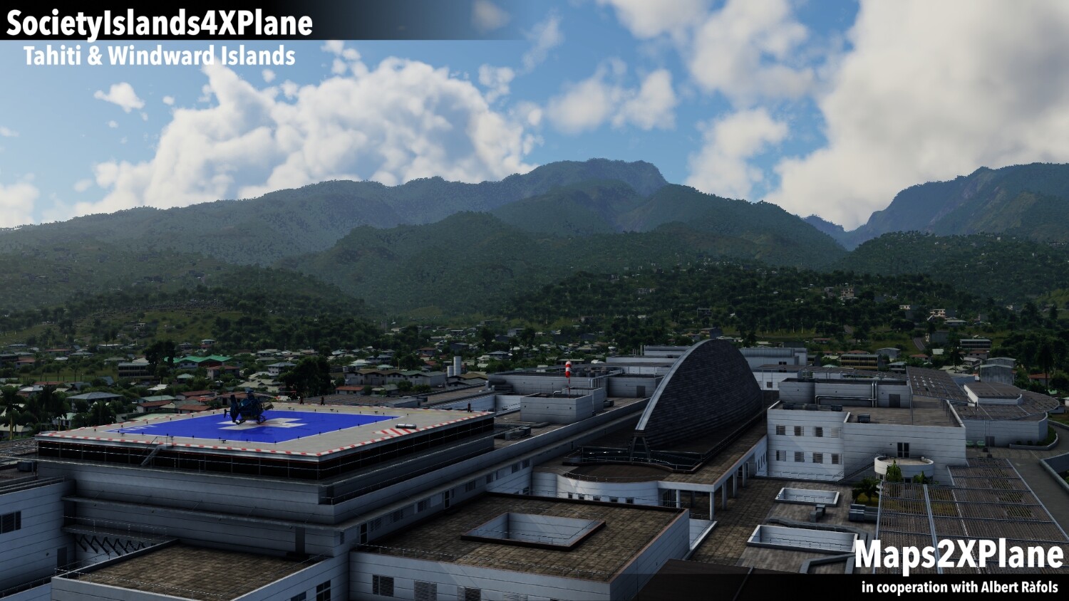 X-Plane 11 - Add-on: Aerosoft - Society Islands XP - Tahiti & Windward Islands #0