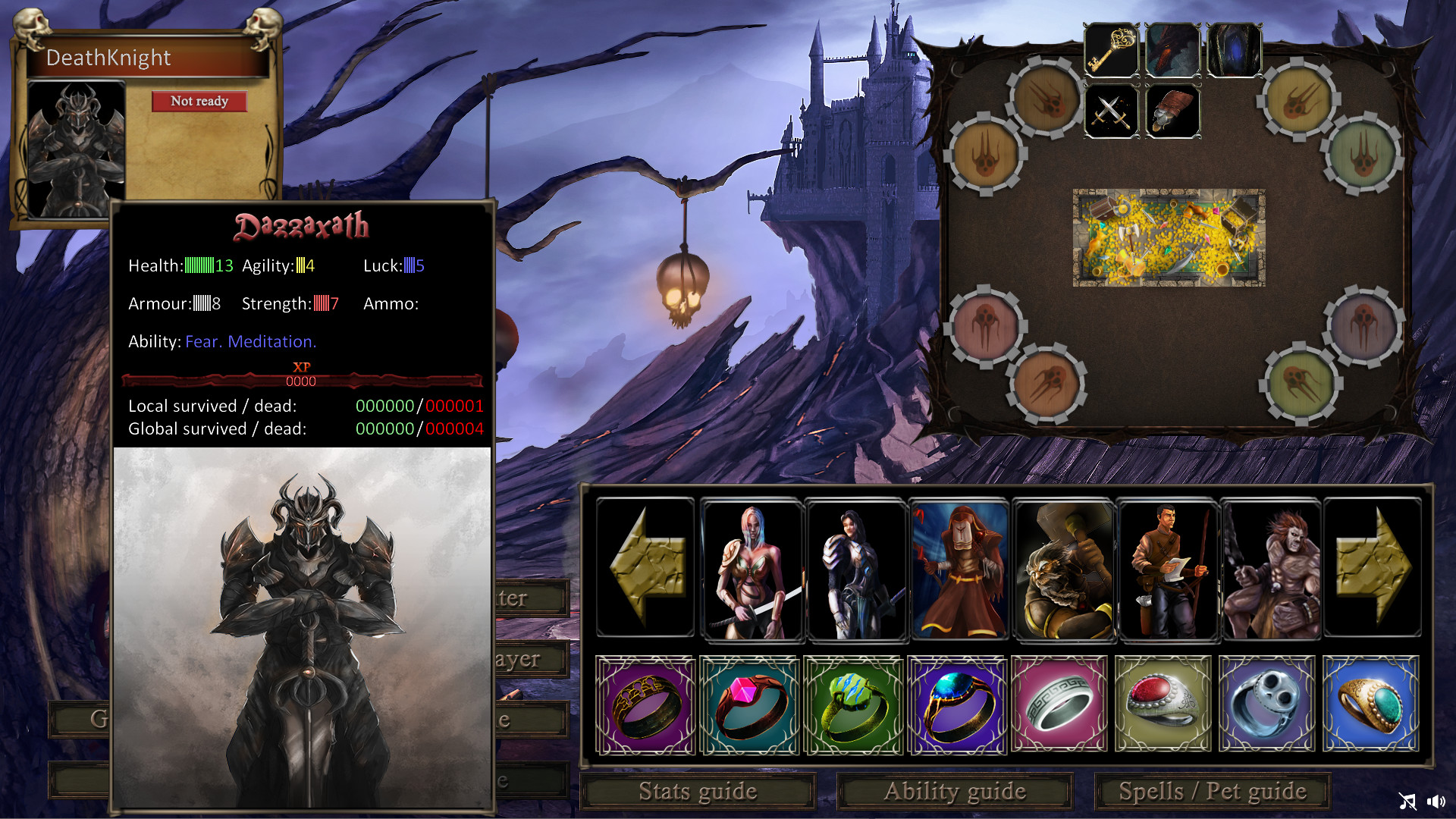 Castle Explorer - Heroes and rings #0