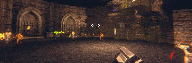 Dread Templar es un juego de disparos en primera persona de ritmo rápido que combina elementos tanto de los shooters retro modernos como de los 90.
