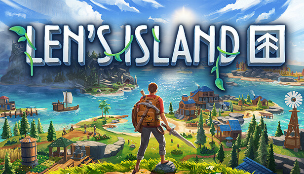 Capsule image of "Len's Island" which used RoboStreamer for Steam Broadcasting