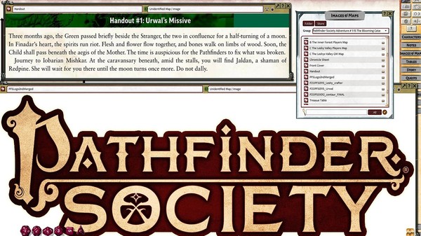 скриншот Fantasy Grounds - Pathfinder RPG 2 - Society Scenario #1-15: The Blooming Catastrophe 2