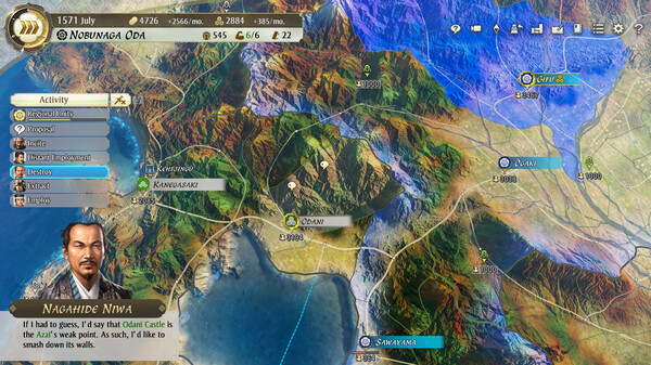 NOBUNAGA'S AMBITION: Awakening game for windows Pc 1
