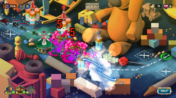 Скриншот из Bugvasion TD