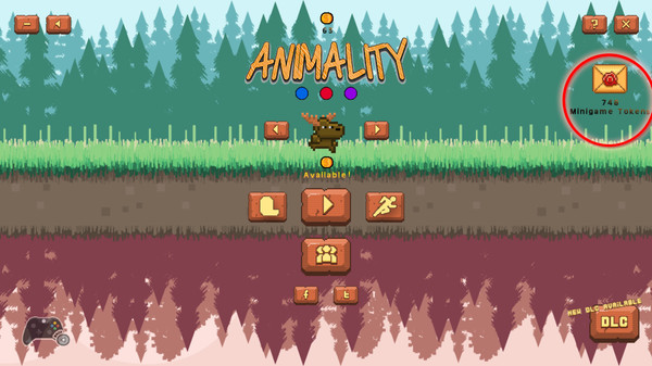 ANIMALITY - 250 Minigame Tokens