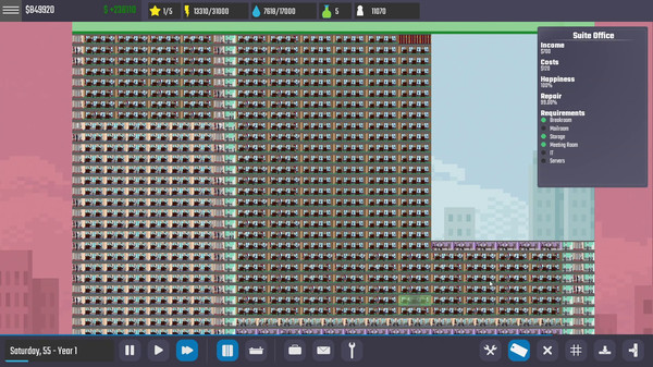 Towers Inc. game for Linux 1