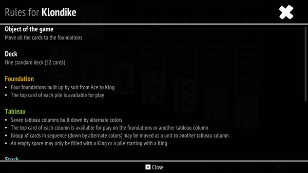 скриншот Klondike Solitaire Collection 2