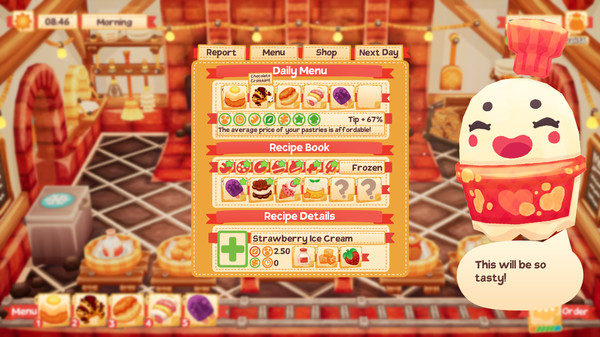 Screenshot of Lemon Cake