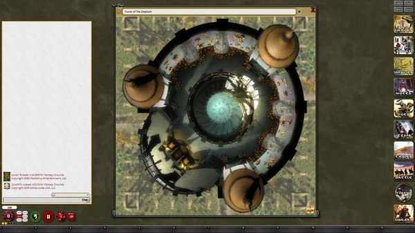 скриншот Fantasy Grounds - Conan: Dens of Iniquity & Streets of Terror Geomorphic Tile Set 3