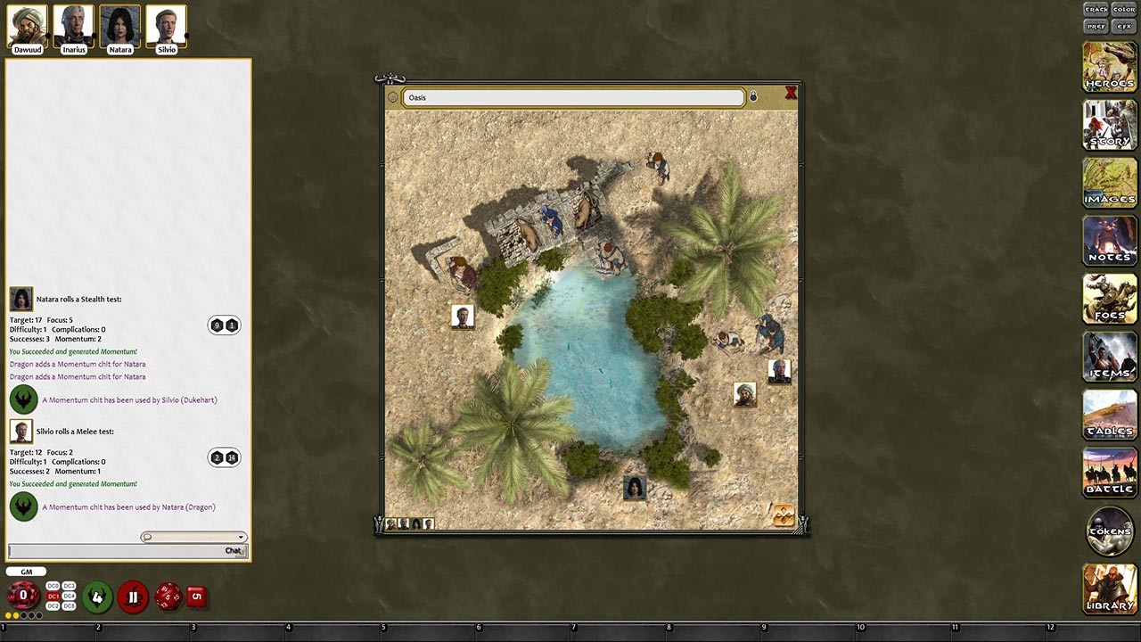 Fantasy Grounds - Conan: Fields of Glory & Thrilling Encounters Geomorphic Tile Set Featured Screenshot #1
