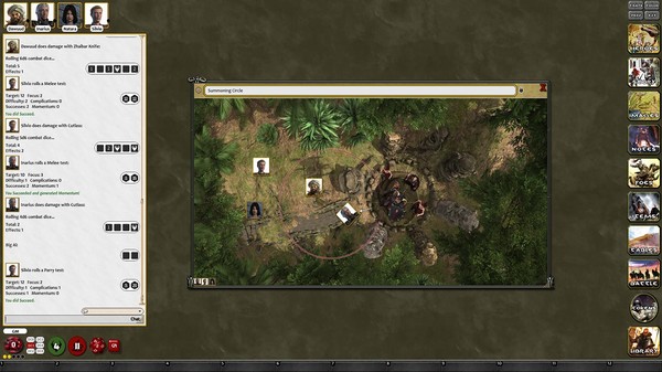скриншот Fantasy Grounds - Conan: Fields of Glory & Thrilling Encounters Geomorphic Tile Set 1