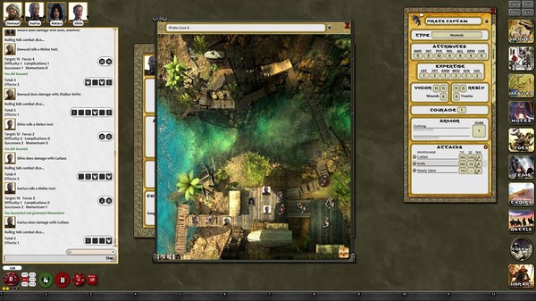 скриншот Fantasy Grounds - Conan: Fields of Glory & Thrilling Encounters Geomorphic Tile Set 2