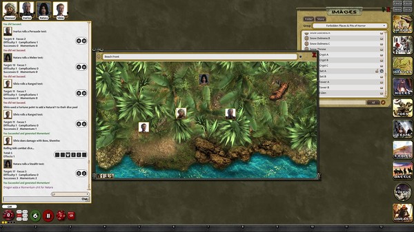 Fantasy Grounds - Conan: Forbidden Places & Pits of Horror Geomorphic Tile set