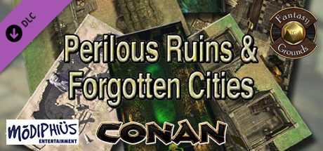 Fantasy Grounds - Conan: Perilous Ruins & Forgotten Cities Geomorphic Tile Set banner image