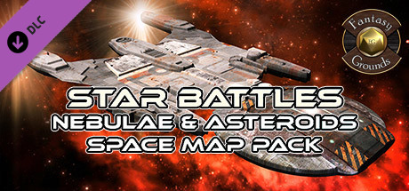 Fantasy Grounds - Star Battles: Nebulae and Asteroids Space Map Pack banner image