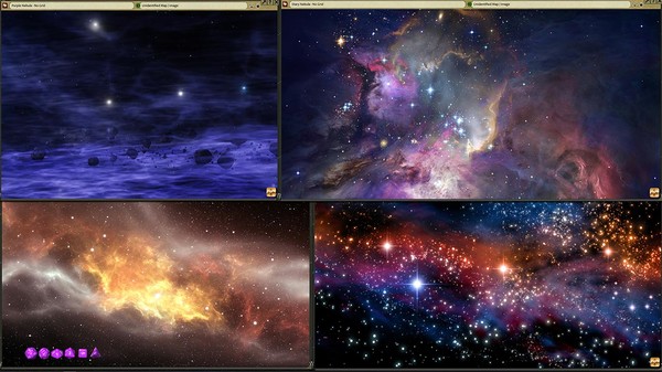 скриншот Fantasy Grounds - Star Battles: Nebulae and Asteroids Space Map Pack 3