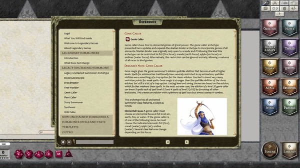 скриншот Fantasy Grounds - Legendary Summoners 4