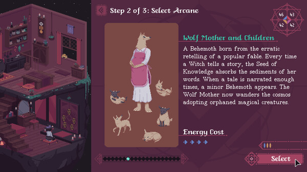 Screenshot of The Cosmic Wheel Sisterhood