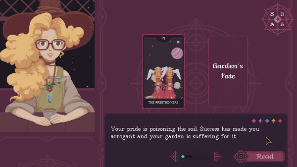 Screenshot of The Cosmic Wheel Sisterhood