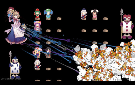 Скриншот из Touhou DollDraft
